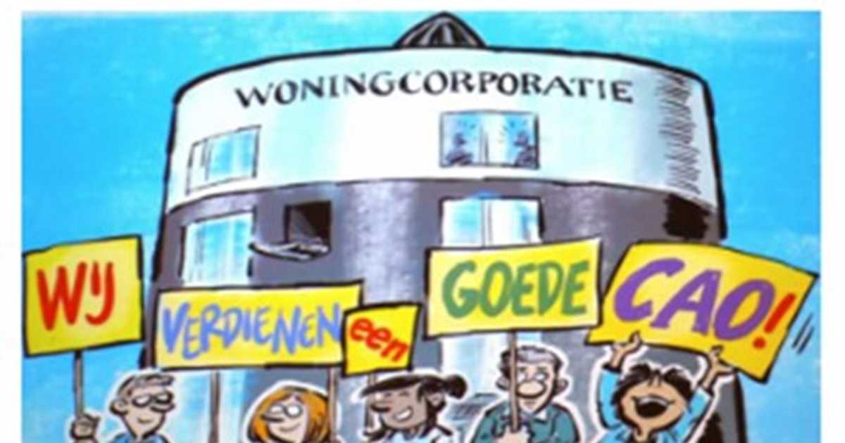 Ultimatum verlopen, acties bij woningcorporaties FNV