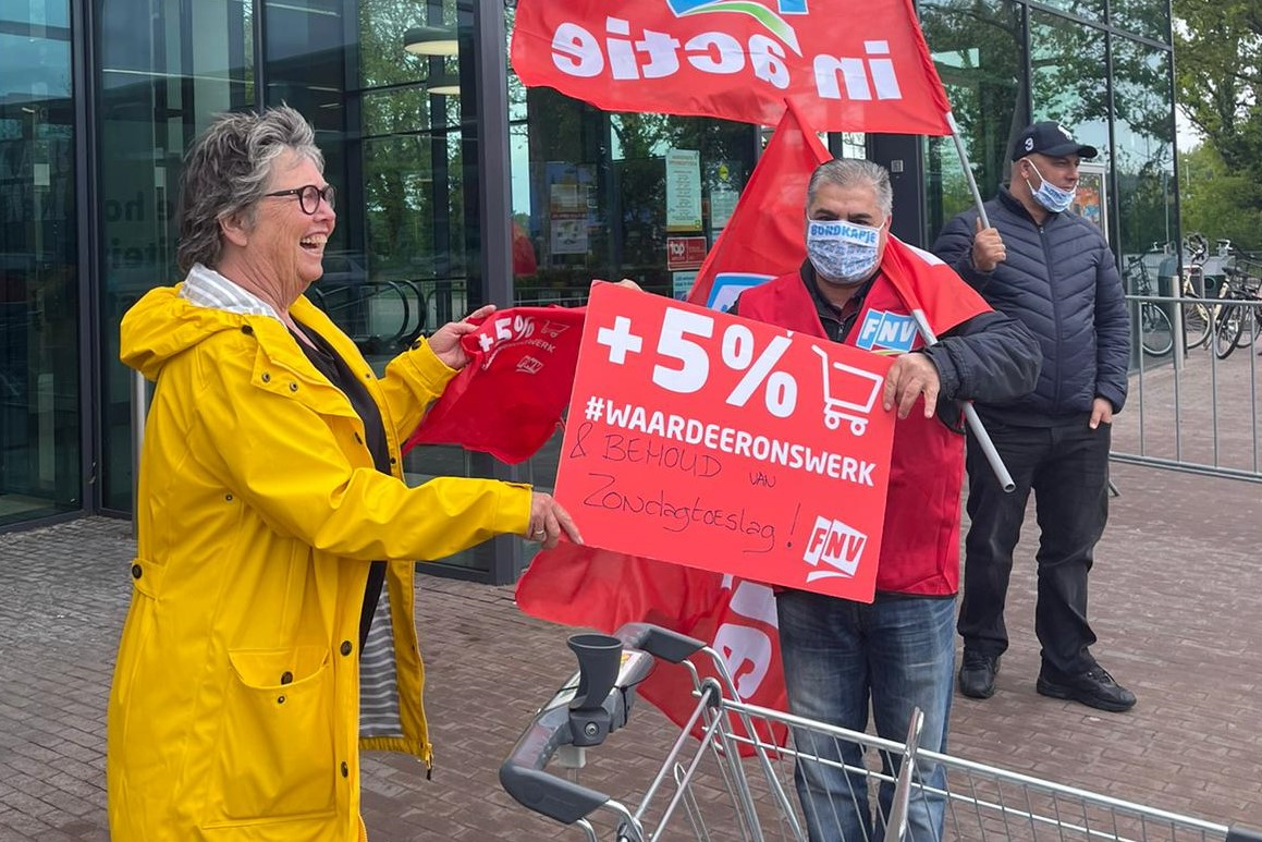 FNV: Vrijdag Acties Bij Supermarkten In Eindhoven - FNV